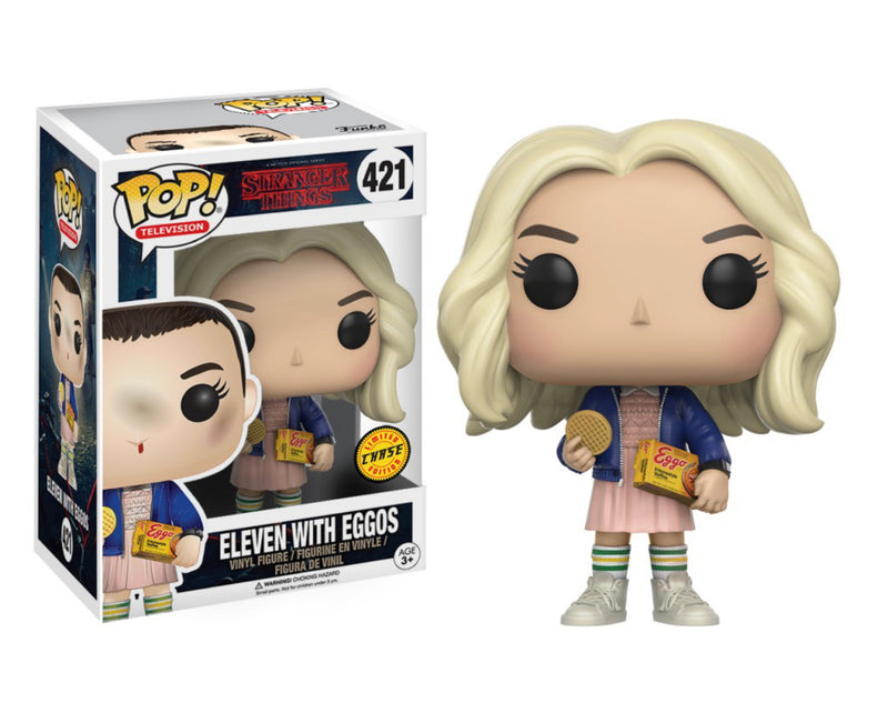 CHASE Stranger Things Eleven with Eggos Pop! Vinyl Figure #421