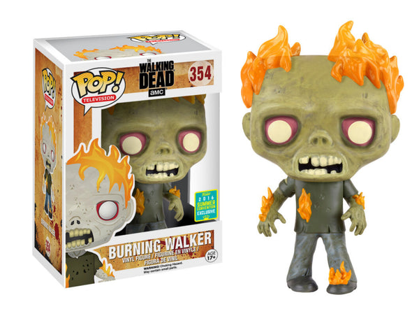 Walking Dead - Burning Walker (Summer Convention Exclusive) (VAULTED) #354