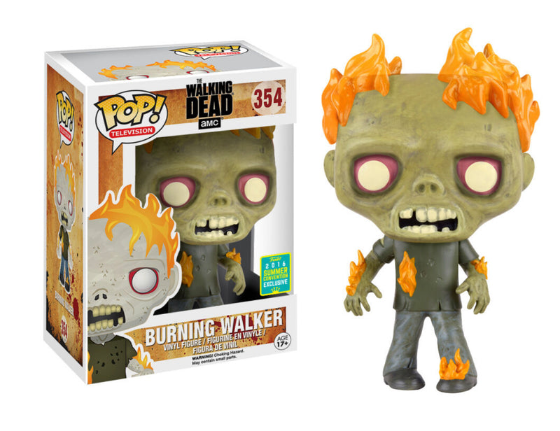 Walking Dead - Burning Walker (Summer Convention Exclusive) (VAULTED) #354