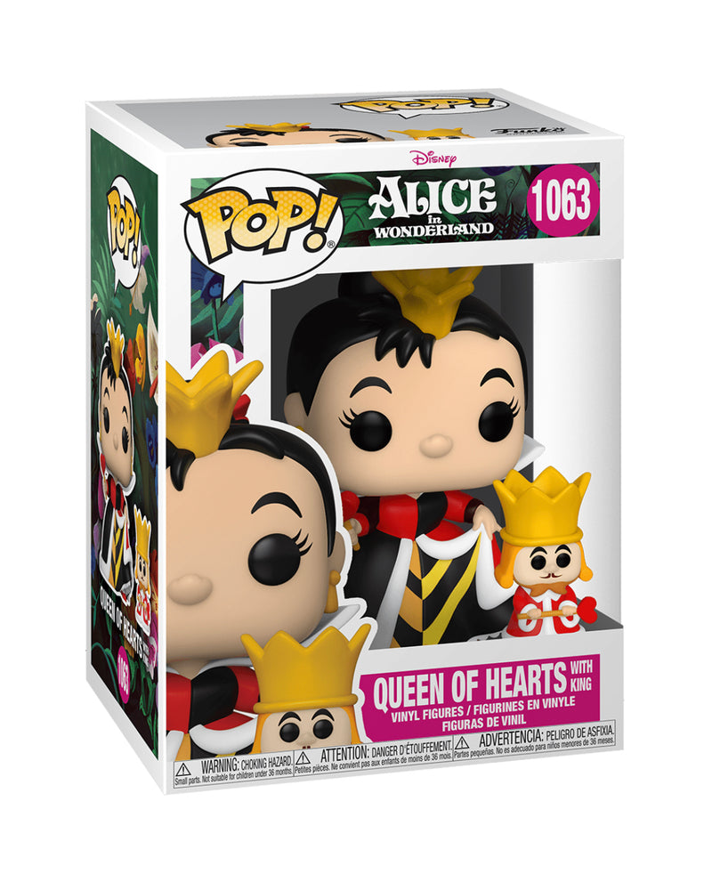Alice in Wonderland Queen of Hearts with King 1063