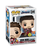 Avengers: Endgame I Am Iron Man Glow-in-the-Dark Deluxe Pop! Vinyl Figure - Previews Exclusive
