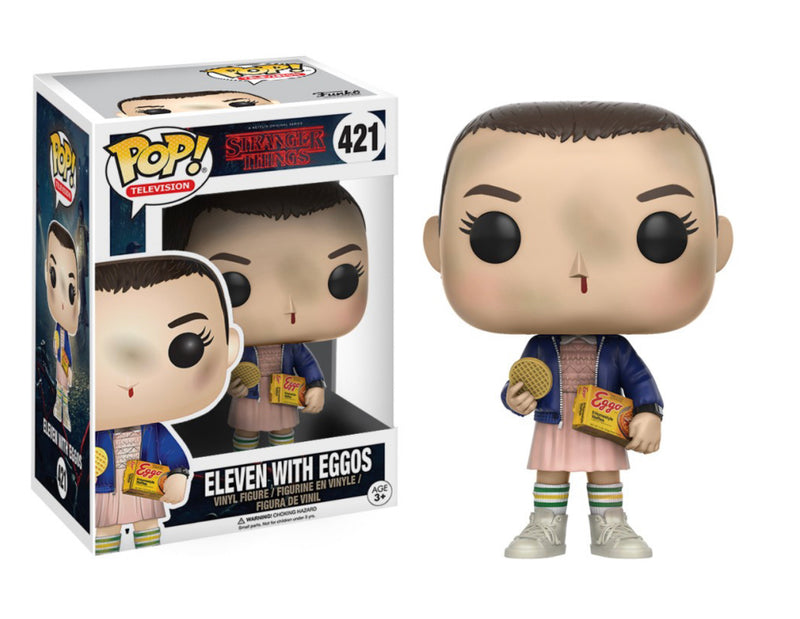 Stranger Things Eleven with Eggos Pop! Vinyl Figure