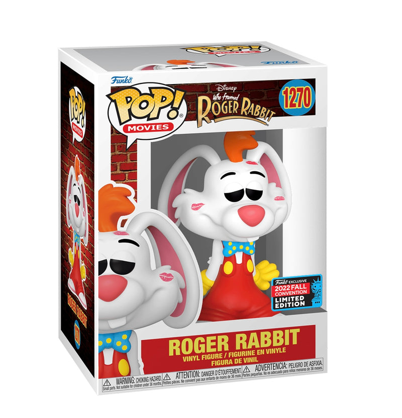 Disney Who Framed Roger Rabbit Pop! Vinyl Figure - 2022 Convention Exclusive
