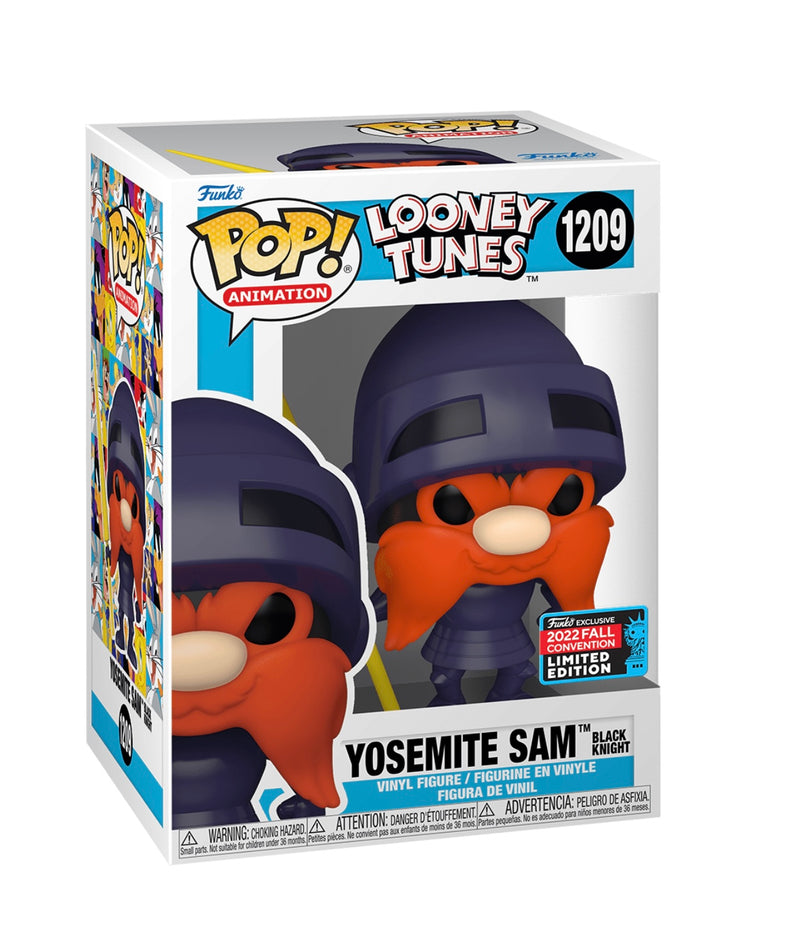 Looney Tunes Yosemite Sam Black Knight Pop! Vinyl Figure - 2022 Convention Exclusive