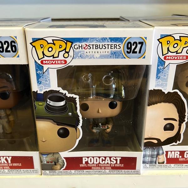 Ghostbusters 3: Afterlife Podcast Pop! Vinyl Figure