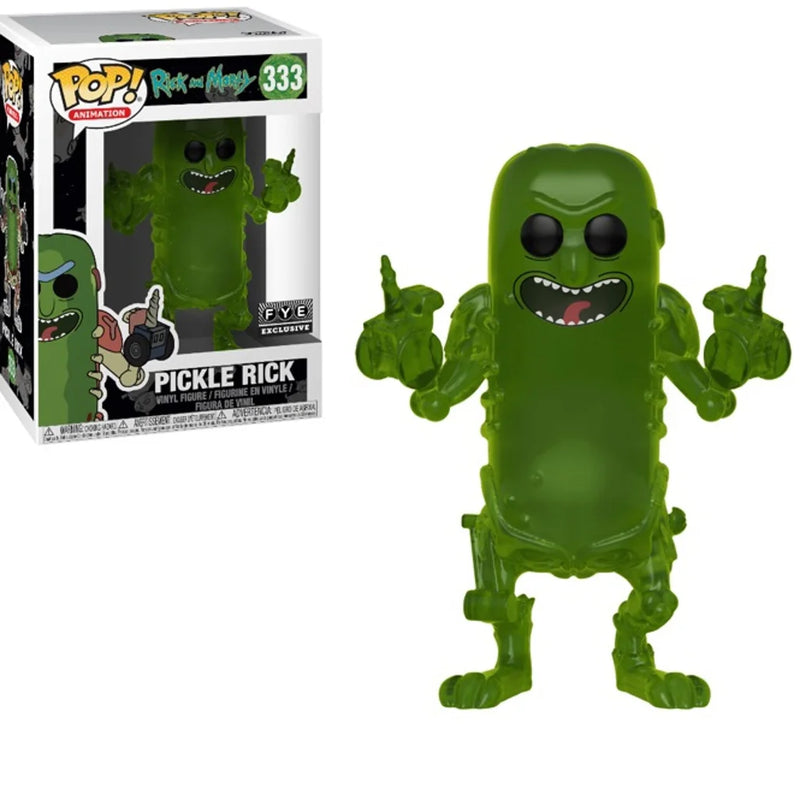 Rick & Morty - Pickle Rick (Translucent) Exclusive (VAULTED) #333