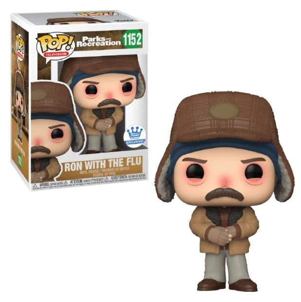 Parks and Recreation - Ron w/The Flu (Funko Exclusive) #1152