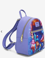 Loungefly Disney Alice in Wonderland Mushroom Caterpillar Mini Backpack Bag
