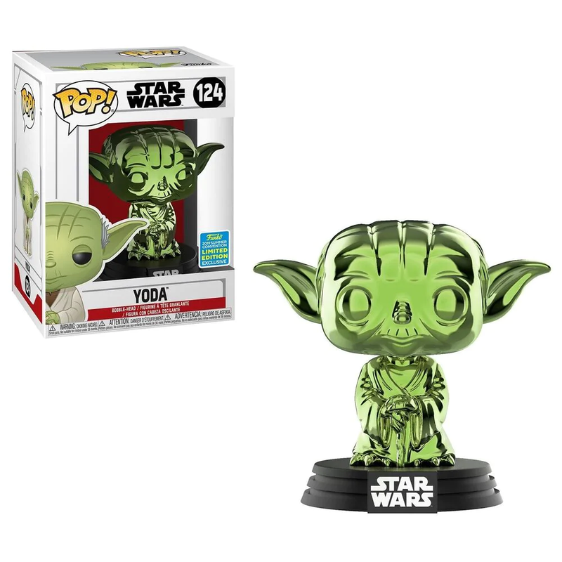 Star Wars - Yoda (Green Chrome) Summer Convention Limited Edition Exclusive #124