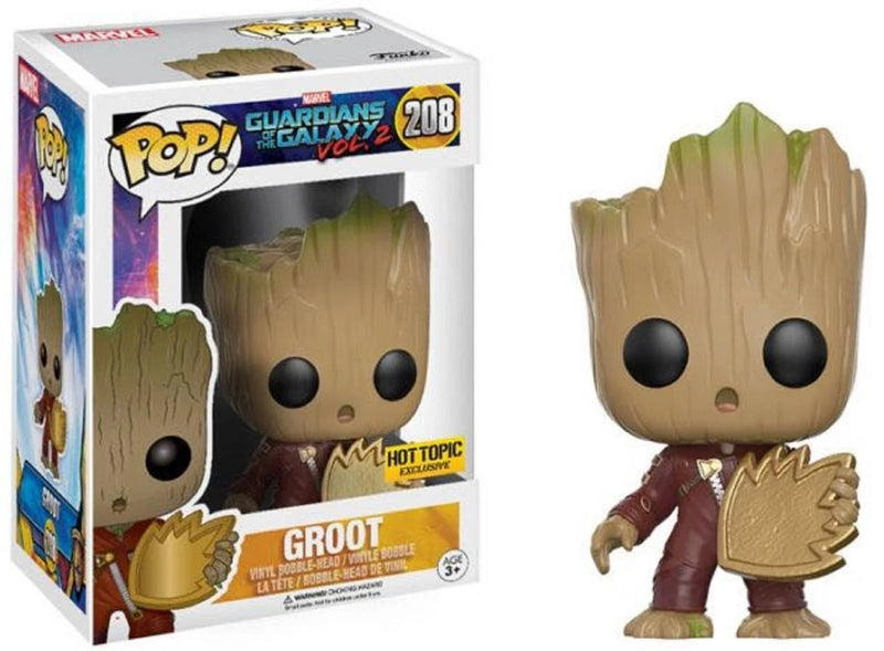 Marvel Guardians of the Galaxy Vol. 2 - Groot w/Patch (HT Exclusive) #208 (VAULTED)