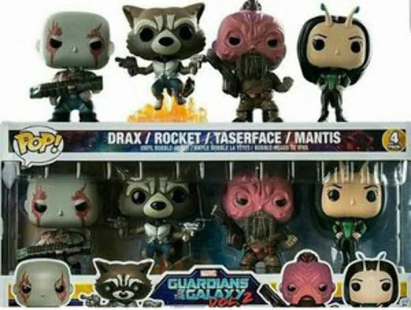 Marvel Guardians of the Galaxy Vol. 2 - Drax/Rocket/Taserface/Mantis (4 pack) (VAULTED)