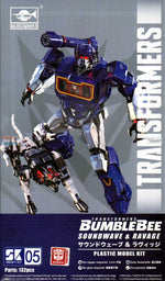 Trumpeter Transformers Bumblebee - Soundwave & Ravage (Easy Build Plastic Model Kit)